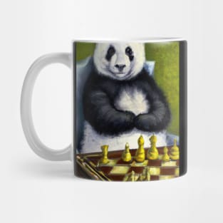 Panda Plays Chess Mug